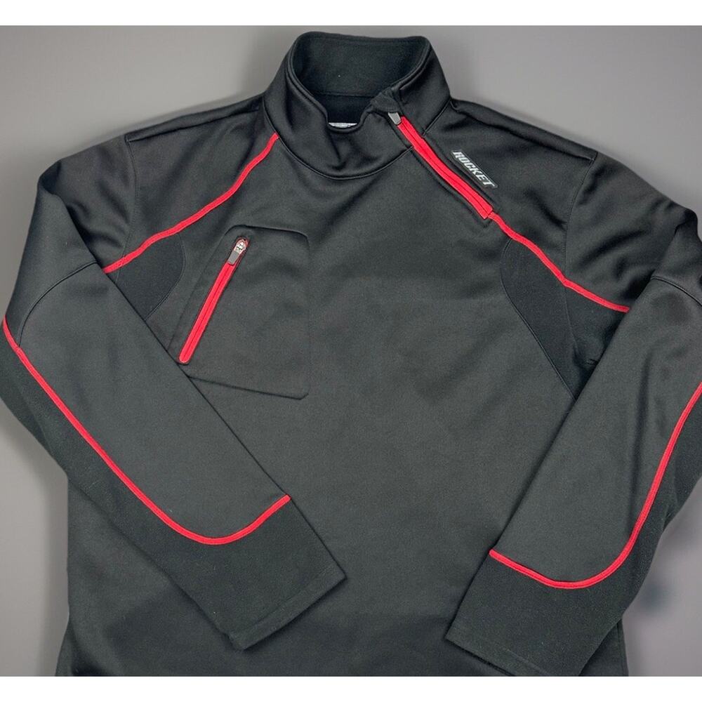 Joe Rocket Full Blast Pullover Motorcycle Riding Shirt Mens Large Black